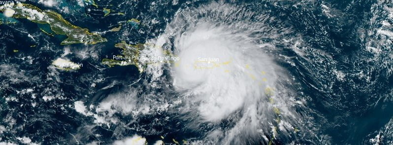 hurricane fiona 1910z puerto rico landfall september 18 2022 f
