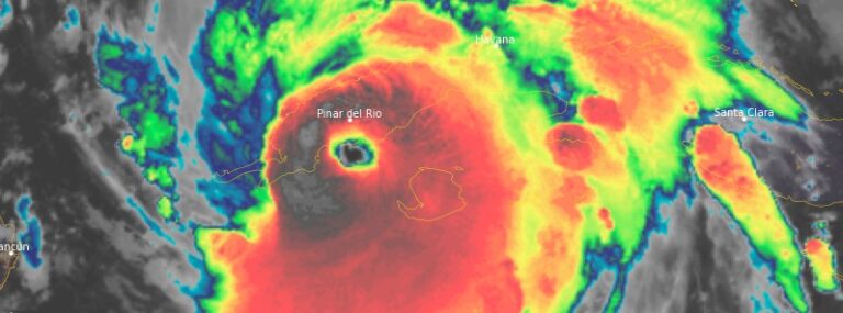 hurricane ian 0750z september 27 2022 cuba landfall