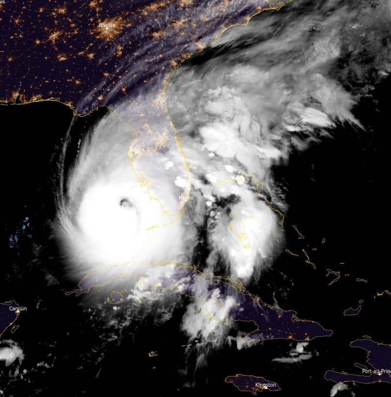 hurricane ian at 0740z september 28 2022 bgz