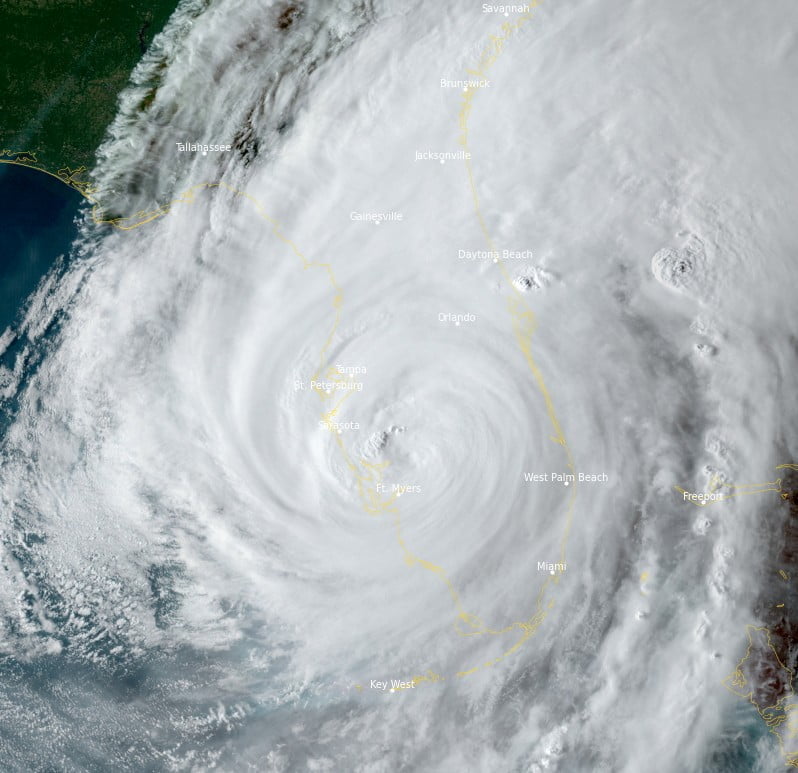hurricane ian at 2210z september 28 2022 bgz