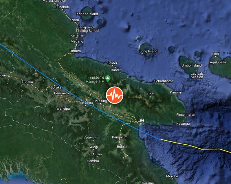 m7-7 earthquake september 10 2022 papua new guinea bg