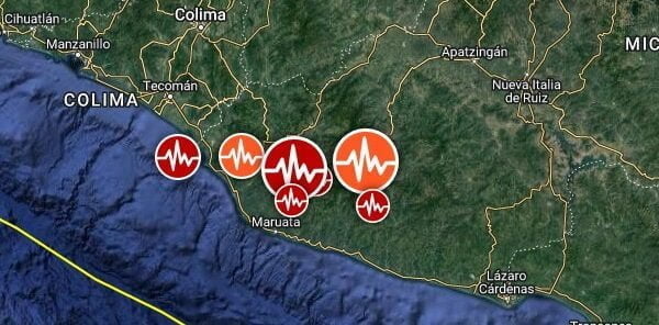 Strong and shallow M6.8 earthquake hits Michoacan, Mexico