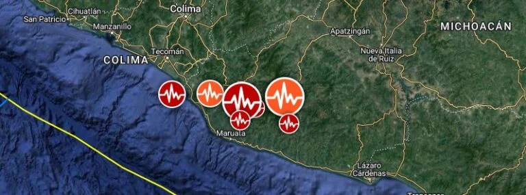 Strong and shallow M6.8 earthquake hits Michoacan, Mexico