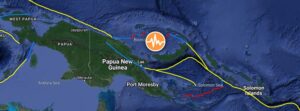 Strong M6.1 earthquake hits New Britain, Papua New Guinea