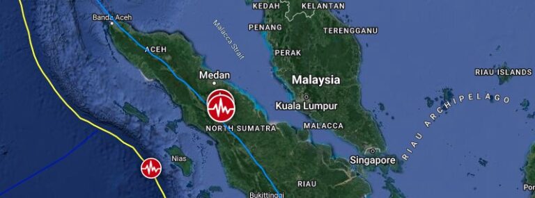 north sumatra m6-0 earthquake september 30 2022 location map