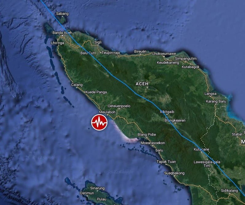 northern sumatra earthquake m6-2 september 23 2022 bg