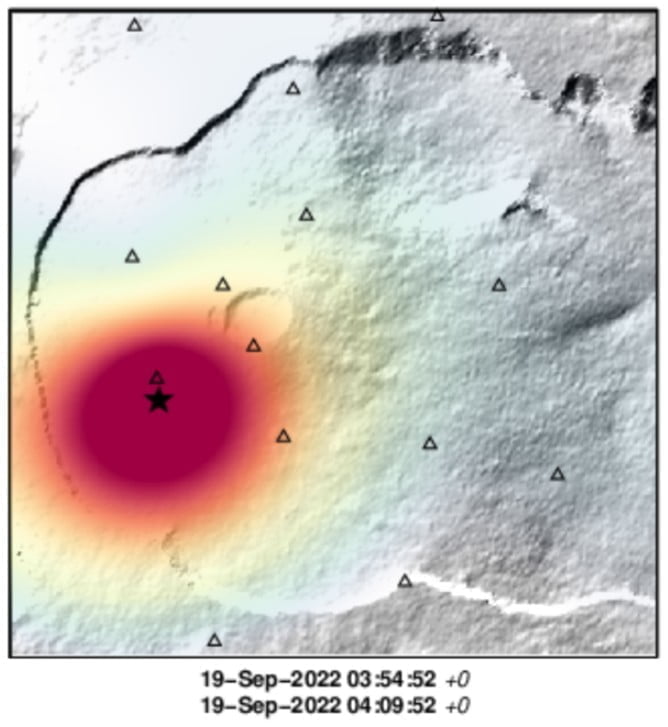 piton de la fournaise volcano reunion tremor september 19 2022