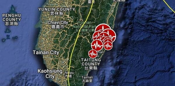 taiwan m7-2 earthquake september 18 2022 f