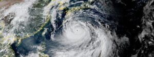 Super Typhoon “Nanmadol” strengthening, forecast to slam into Kyushu, Japan