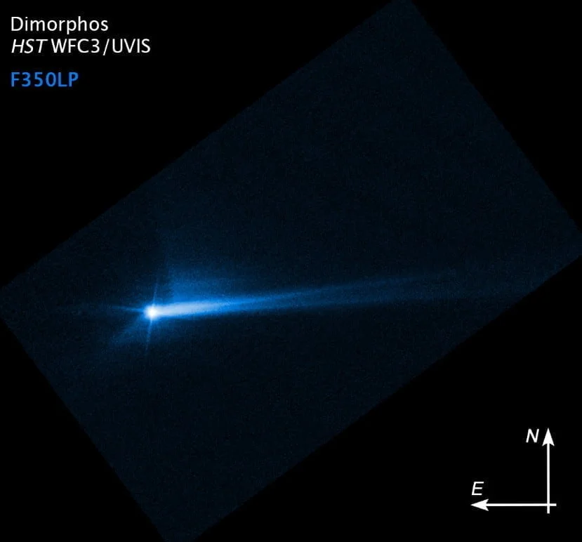 DART successfully altered the orbit of asteroid Dimorphos