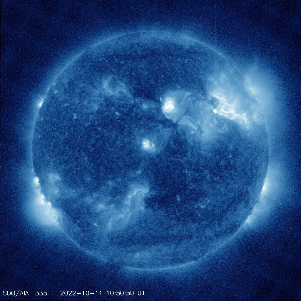 M1.5 solar flare on October 11, 2022