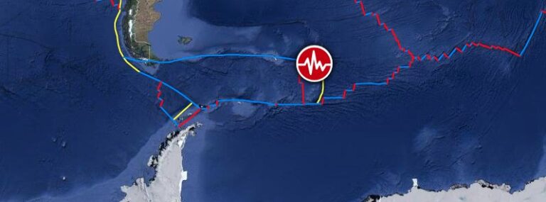M6-3 earthquake october 25 2022 south sandwich islands