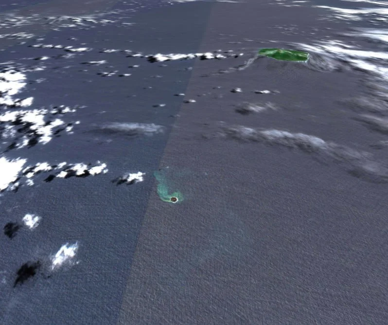 Home Reef volcano on September 29, 2022