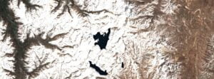 Earthquake swarm under Laguna del Maule volcanic complex, Chile