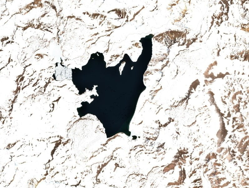 Laguna del Maule on October 2, 2022