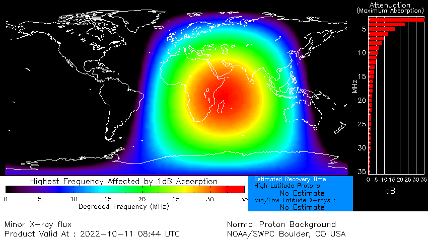 m3-9 solar flare october 11 2022 DRAP