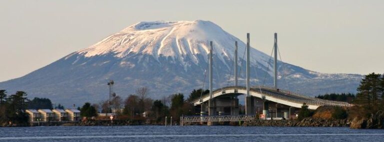 mount edgecombe viewed from sitka