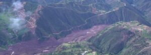 Unusually large, 5-km-long landslide hits Colombia