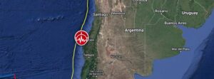 Shallow M6.2 earthquake hits near the coast of Bio-Bio, Chile