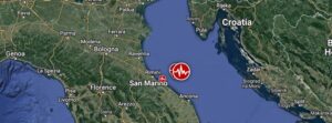 M5.6 earthquake and series of aftershocks hit near the coast of Rimini, Italy