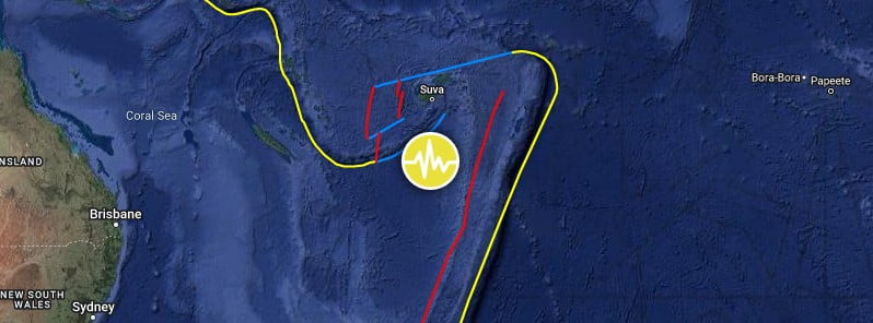deep earthquakes south of fiji islands on november 9 2022 f