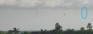 Waterspout outbreak off the Florida Keys, U.S.