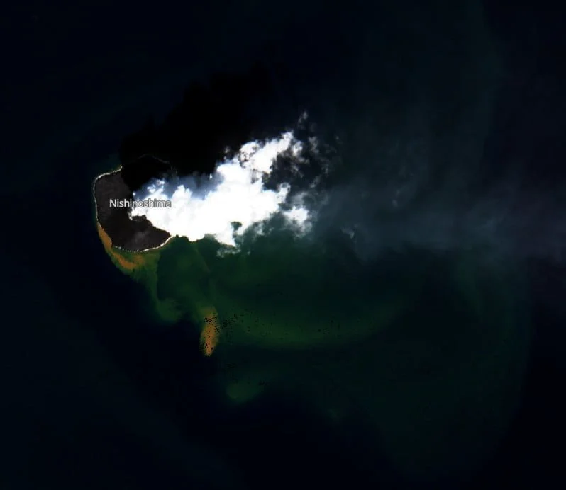 nishinoshima november 5 2022 sentinel-2 bg