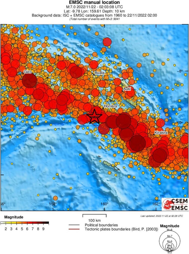 solomon islands earthquake m7-0 november 22 2022 emsc rs