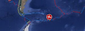 Shallow M6.1 earthquake hits South Sandwich Islands region