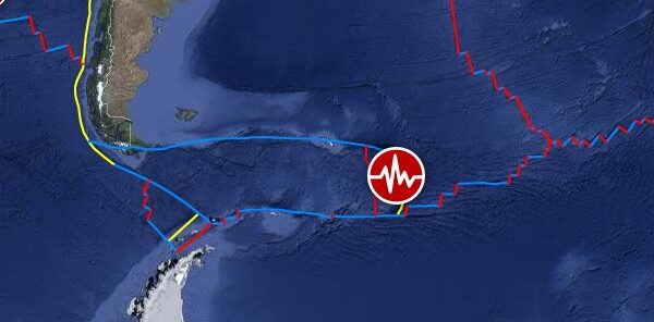 south sandwich islands region m6-1 earthquake november 2 2022 location map f