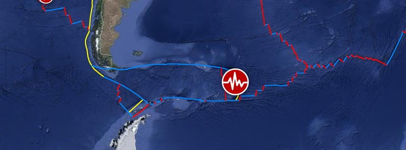 south sandwich islands region m6-1 earthquake november 2 2022 location map f