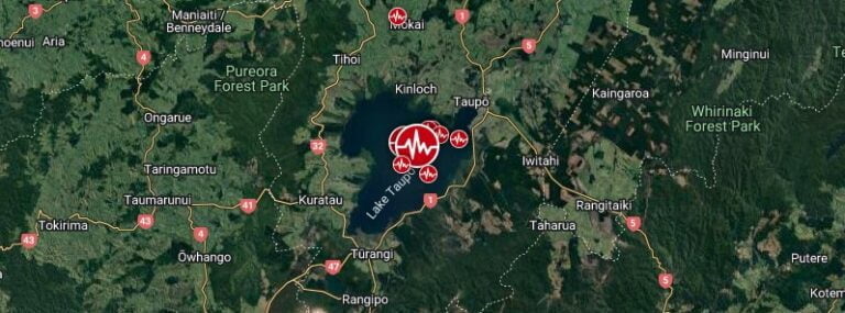 taupo volcano earthquakes november 30 2022 f