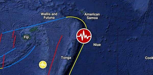 tonga islands earthquake november 11 2022 location map