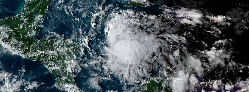 tropical storm lisa at 2130z october 31 2022 f