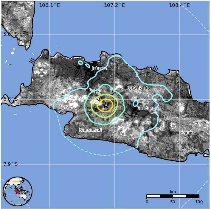 west java indonesia earthquake november 21 2022 usgs epe