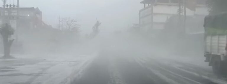 Nearly 4 500 homes damaged as rare hailstorm hits Assam, India