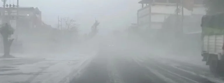 Nearly 4 500 homes damaged as rare hailstorm hits Assam, India