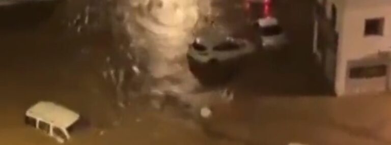 Raging floods swept through Kumluca and Finike, Turkey