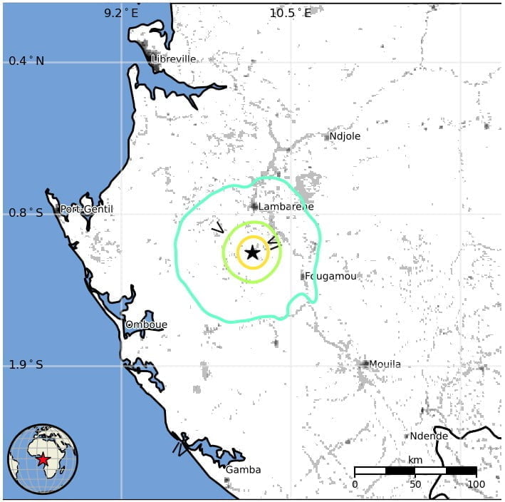 gabon m5-5 earthquake december 4 2022 usgs epe