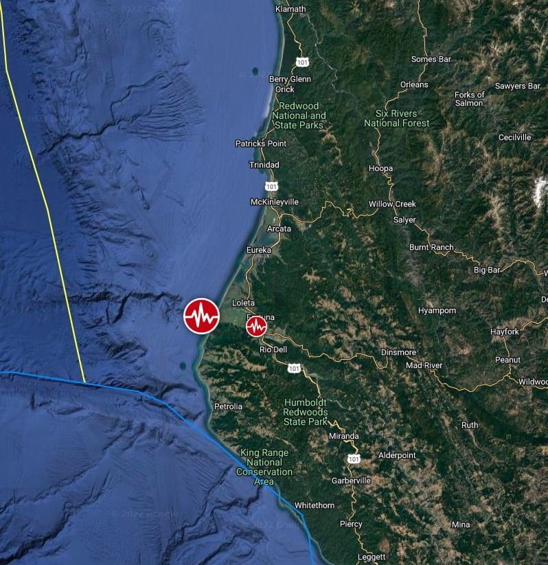 northern california m6-4 earthquake december 20 2022 bg