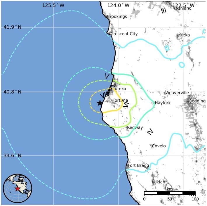 northern california m6-4 earthquake december 20 2022 usgs epe