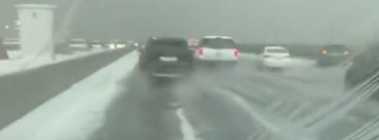 rare kuwait hailstorm december 2022