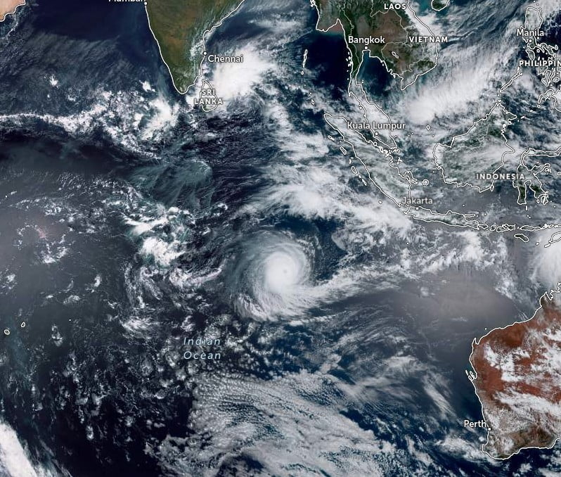 tropical cyclone darian at 0810z december 21 2022 bg