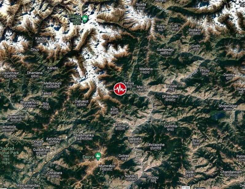 M5.6 earthquake nepal january 24 2023 bgz