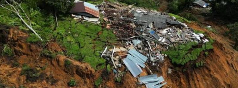Very large landslide hits Colombia's Cauca, destroying 3 villages and 64 homes