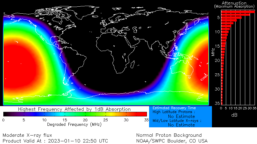 drap x1-0 solar flare january 10 2023