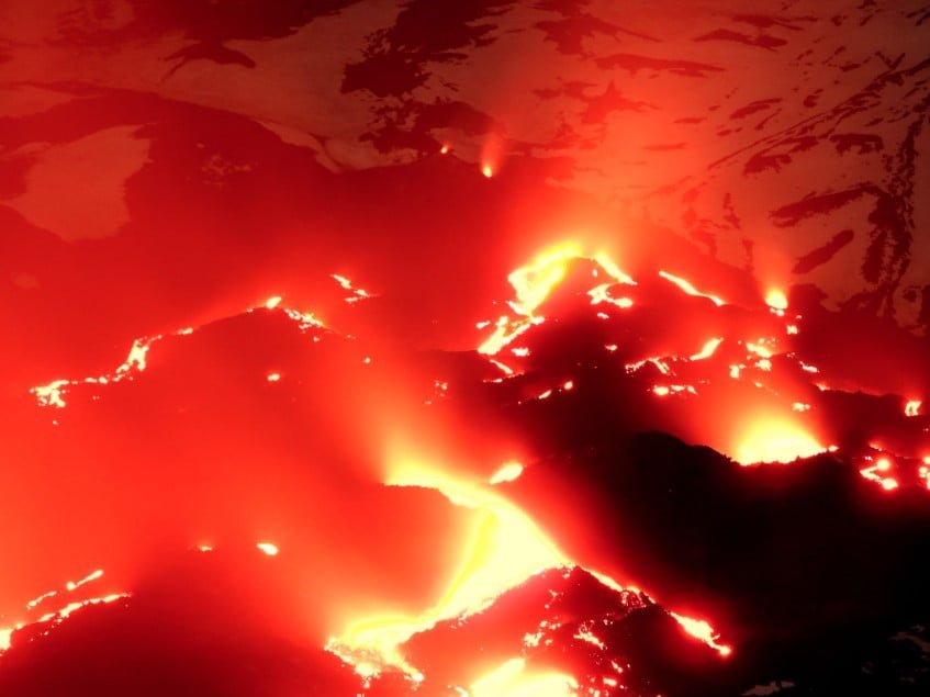 etna volcano on january 2 2023 b