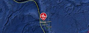 m7-0 earthquake vanuatu january 8 2022 location map f