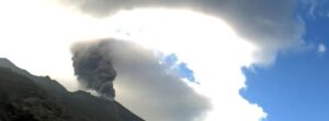 Sequence of strong explosions at Stromboli volcano, Italy