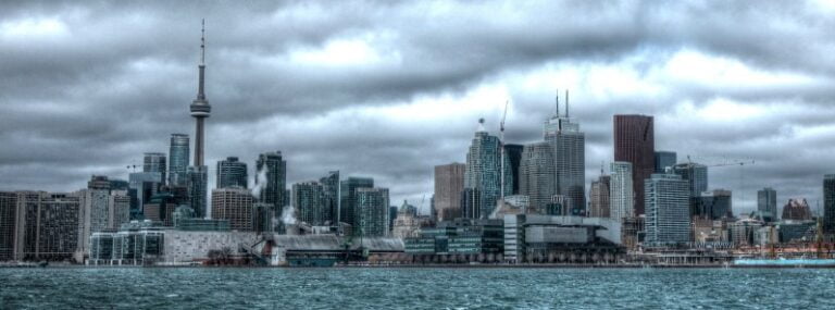 toronto skyline by michael adamczyk